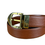 Louis Vuitton Brown Epi Belt