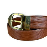 Louis Vuitton Brown Epi Belt