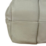 Celine Vintage Ivory Leather Boogie Handbag