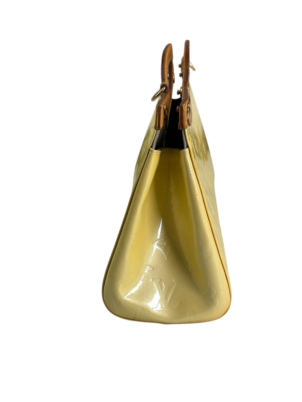 Louis Vuitton Yellow Vernis Roxbury Drive Two-Way Bag