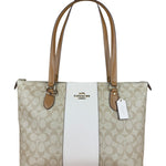 Coach Signature Canvas Gallery Tote