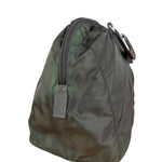 Prada Vintage Green Nylon Top Handle Bowler Bag