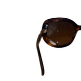 Salvatore Ferragamo Tortoise Oversized Sunglasses