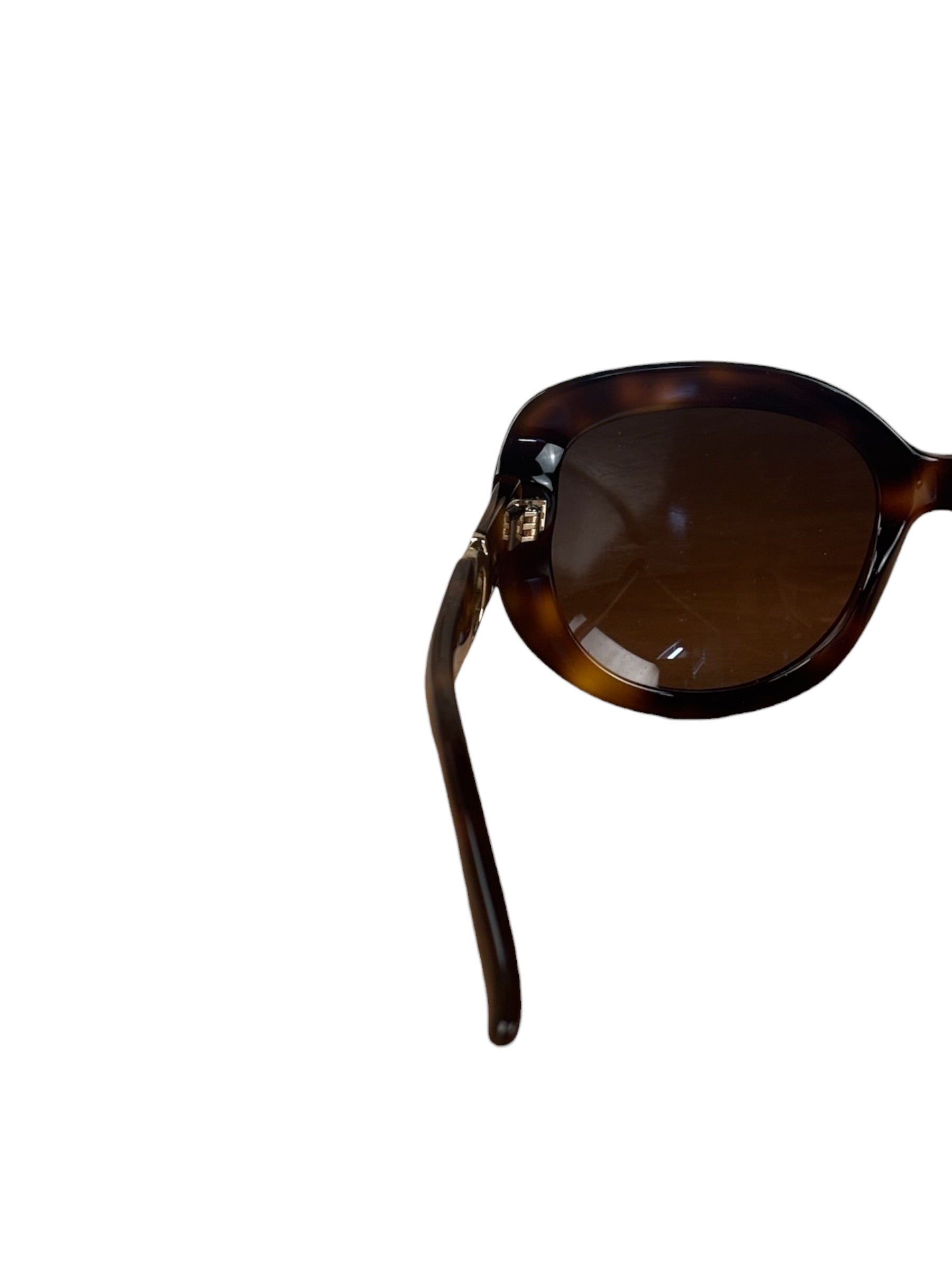 Salvatore Ferragamo Tortoise Oversized Sunglasses