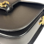 Gucci Black Leather Horsebit 1955 Shoulder Bag