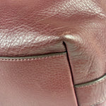 Givenchy Nightingale Burgundy Leather Two-Way Bag