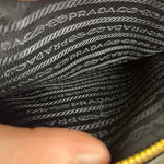 Prada Black Leather Odette Crossbody