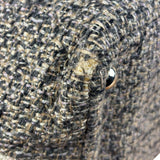 Chanel Grey Tweed Cambon Line Tote Bag 2004