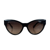 Prada Vintage Black Cat Eye Sunglasses