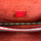 Gucci Red/Beige Dionysus GG Supreme Shoulder Bag