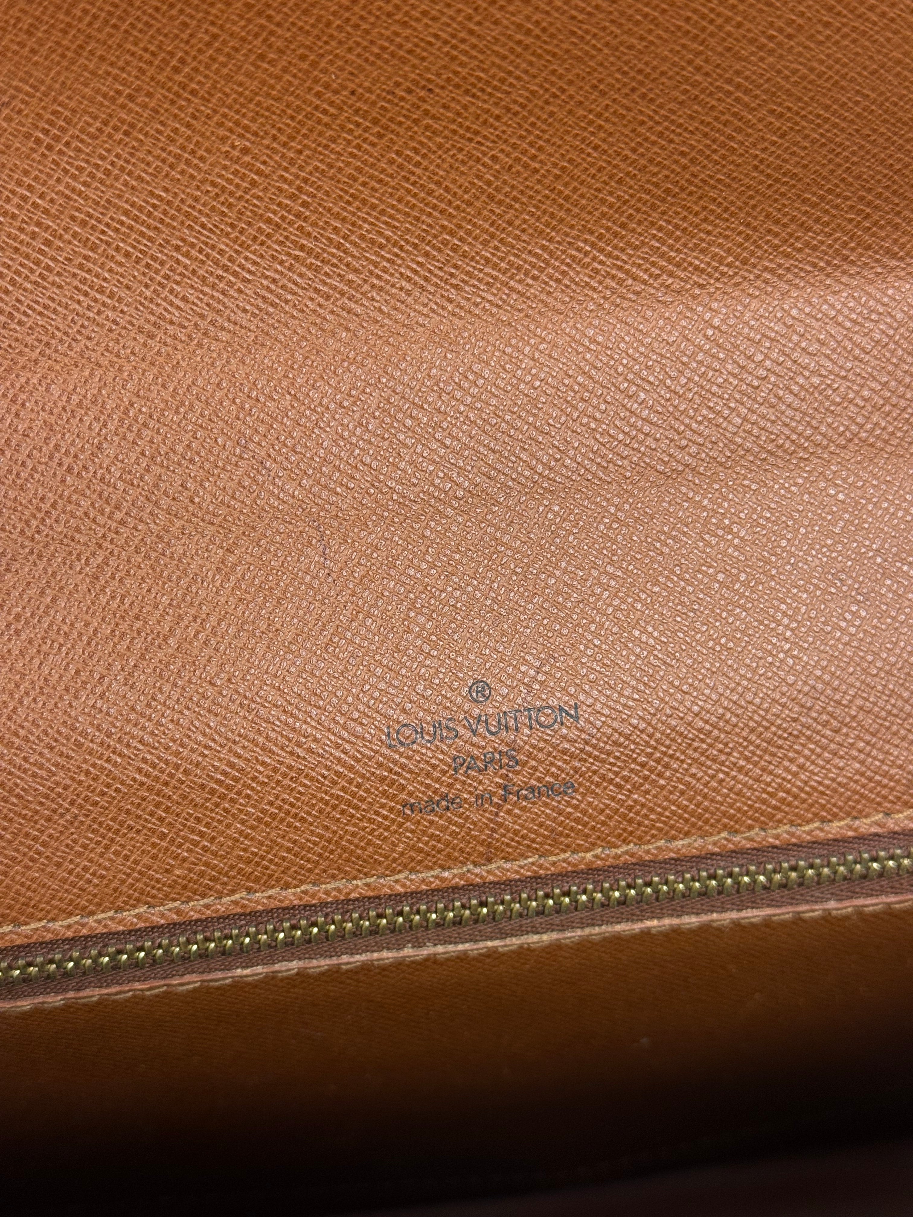 Louis Vuitton Monogram Monceau Lock Shoulder Bag