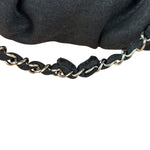 Chanel Black Melrose Cabas Hobo Bag - 1987