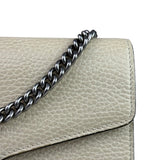 Gucci Beige Leather Dionysus Wallet On Chain