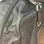 Prada Vintage Black Nylon/Patent Shoulder Bag