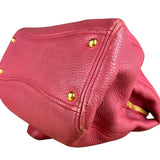 Miu Miu Pink Leather 2Way Tote Bag