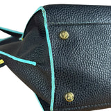 Vivienne Westwood Navy Leather Two Way Bag