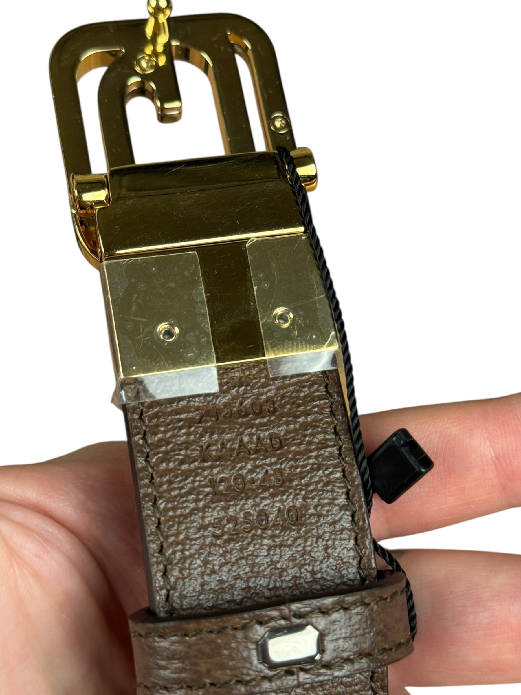 Gucci GG Buckle Belt Reversible Supreme