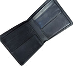 Louis Vuitton Black Leather Bi-Fold Wallet