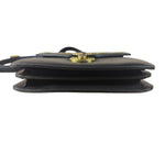 MCM Vintage Black Leather Crossbody Bag