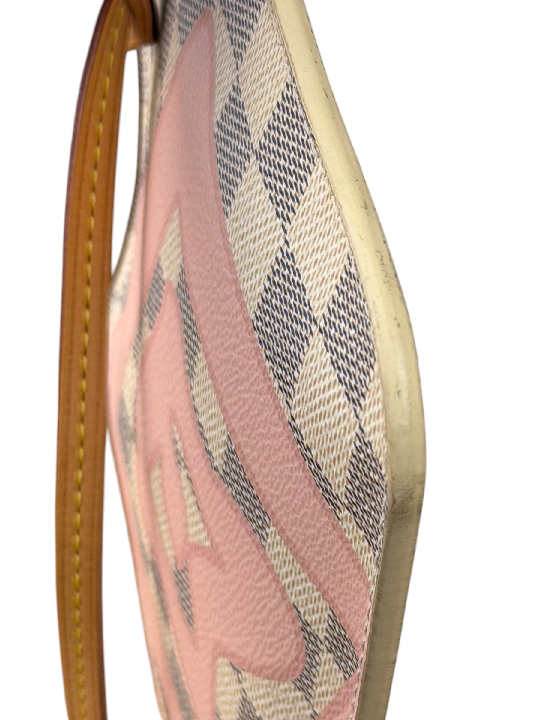 Louis Vuitton Limited Edition Pink Damier Azur Tahitienne Neverfull GM