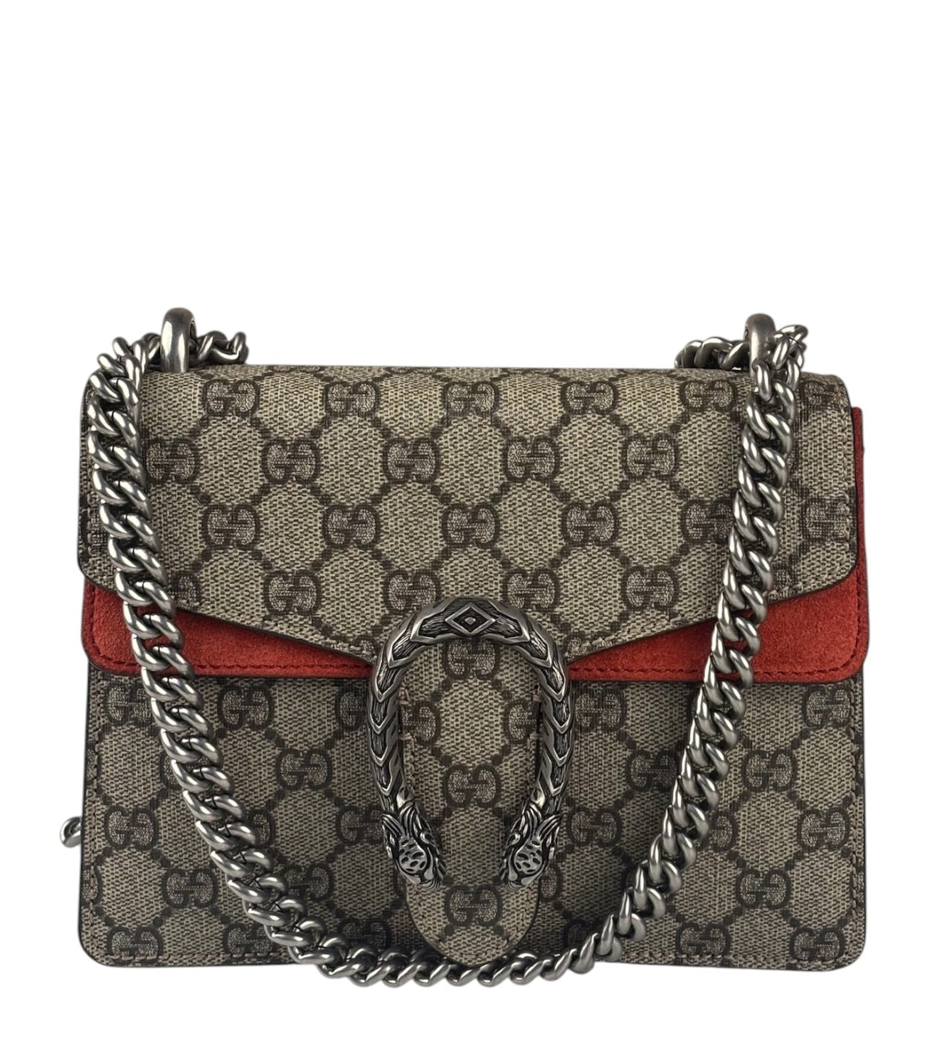 Gucci Leather Dionysus GG Supreme Mini Shoulder Bag