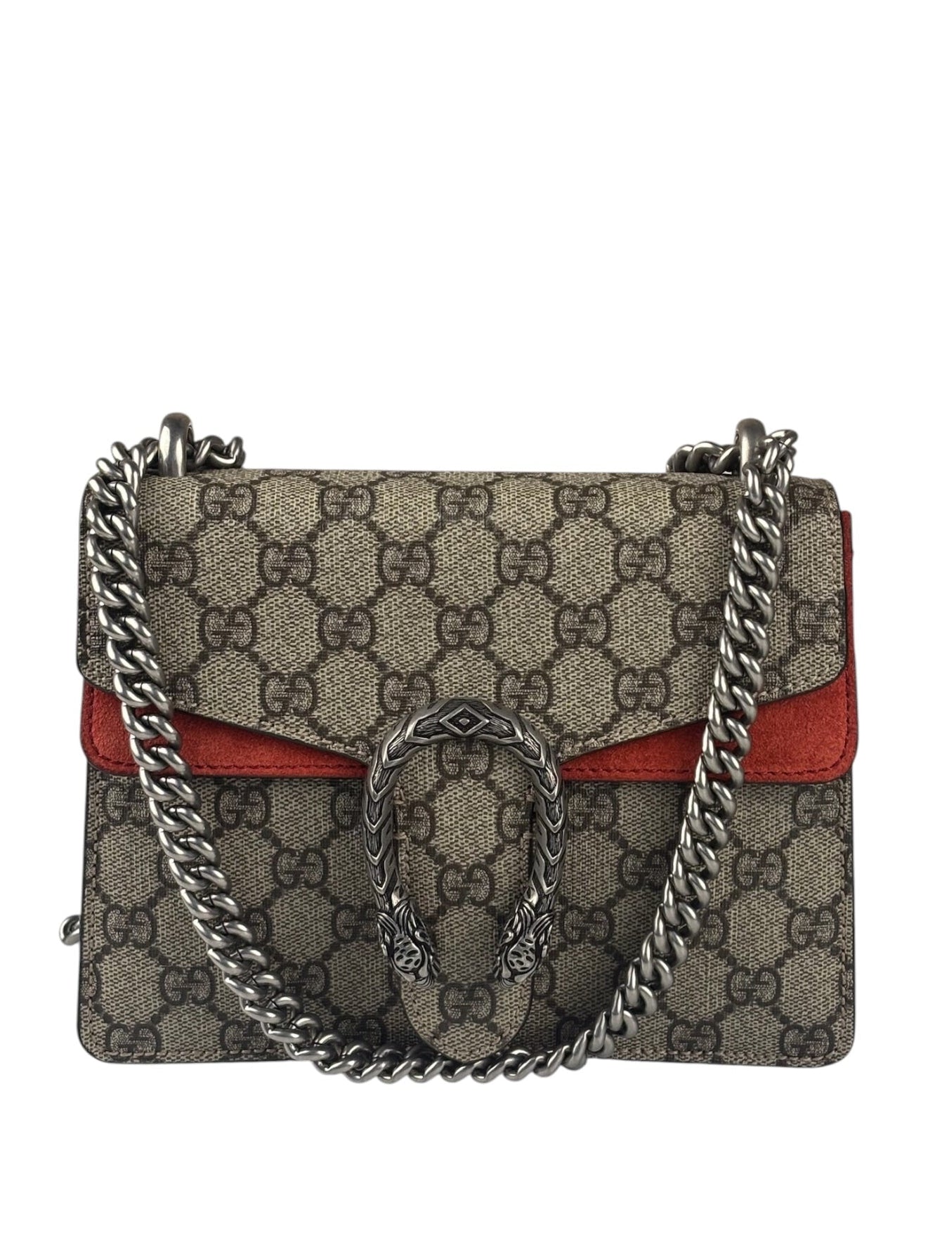 Gucci Leather Dionysus GG Supreme Mini Shoulder Bag