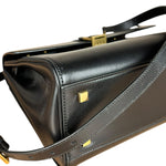 Saint Laurent Le Fermoir Top Handle 2Way Black