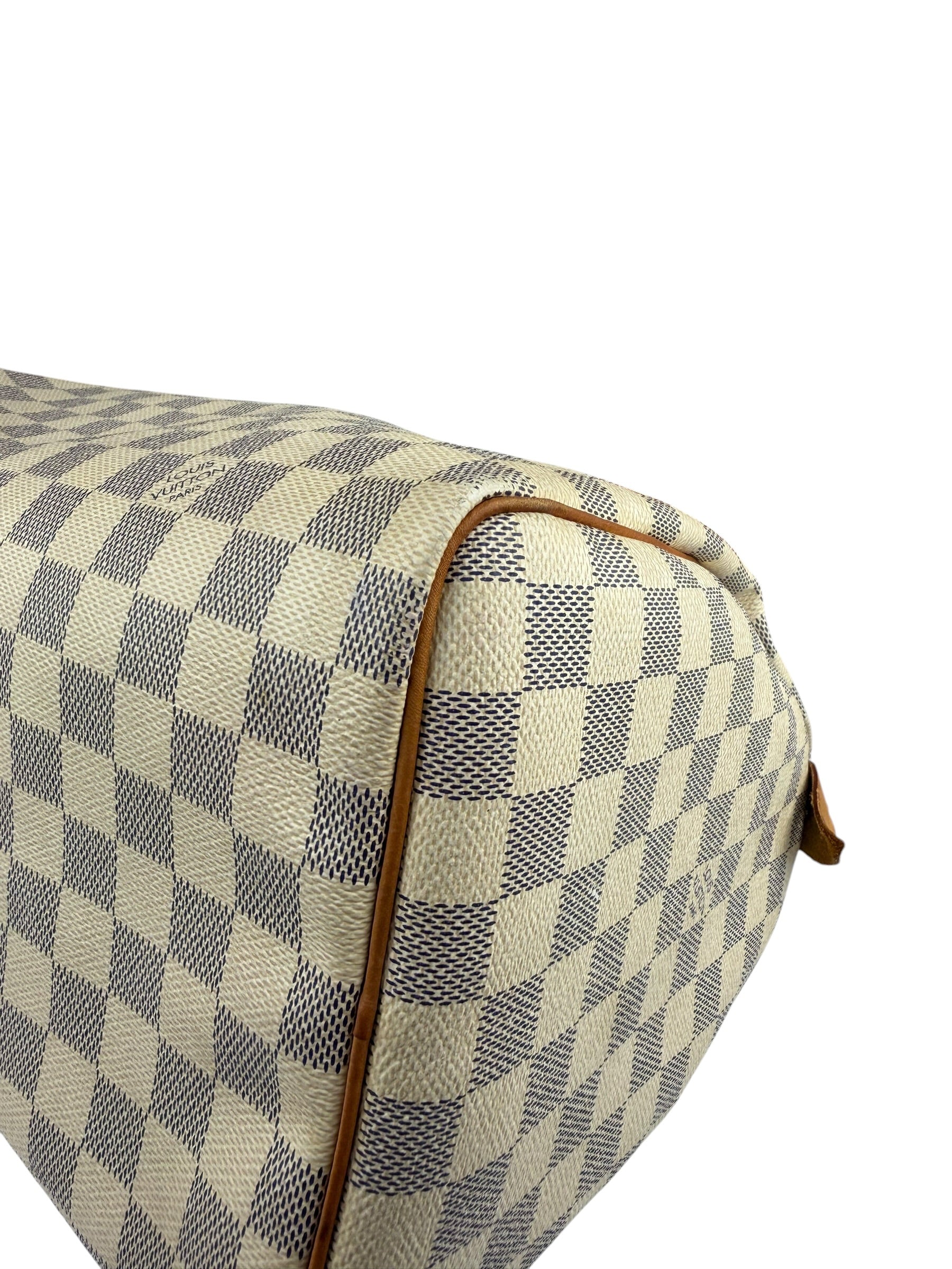 Louis Vuitton Damier Azur Speedy Hand Bag