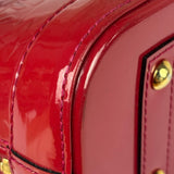 Louis Vuitton Red Vernis Alma BB Handbag