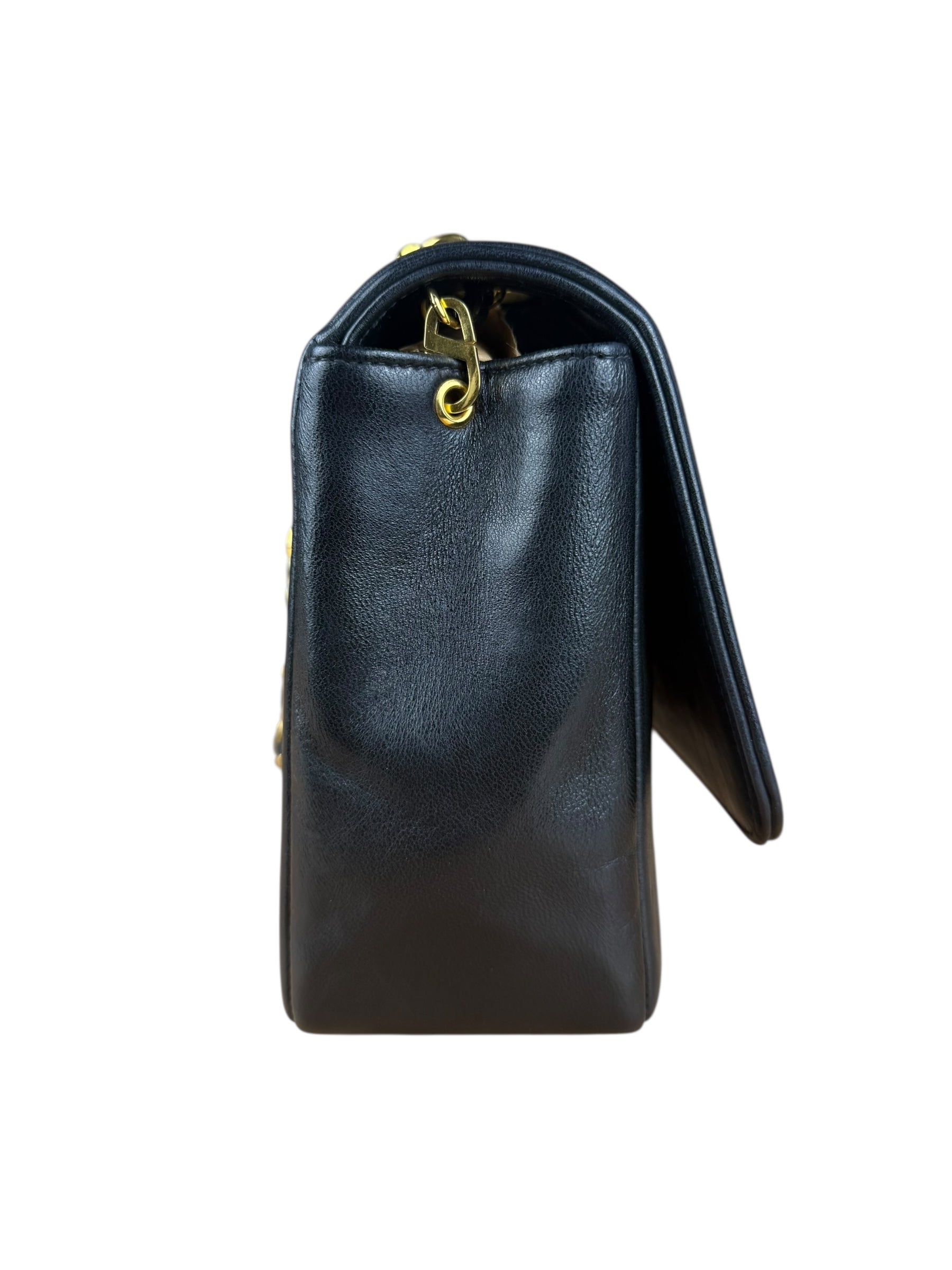 Chanel CC Vertical Quilt Lambskin Flap Bag 2016