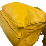 Loewe Vintage Yellow Leather Flamenco Tote Bag