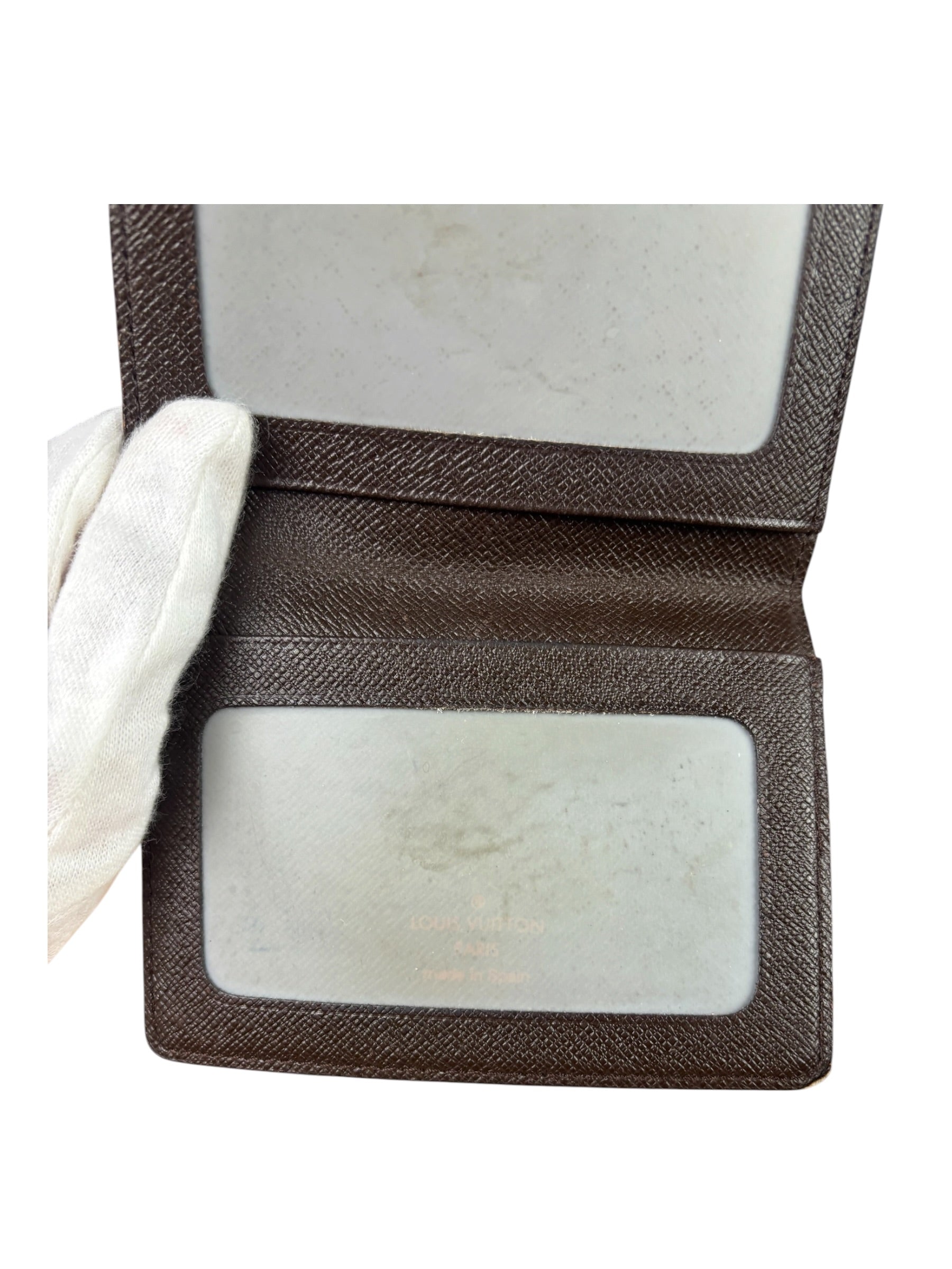 Louis Vuitton Damier Ebene Bi-fold Card Holder