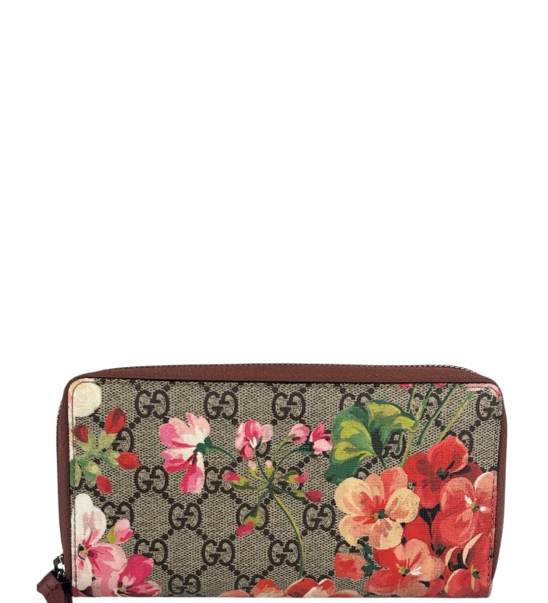 Gucci GG Blooms Zip Wallet