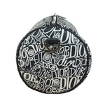 Dior Black/White Shawn Stussy Curvy Script Roller Bag