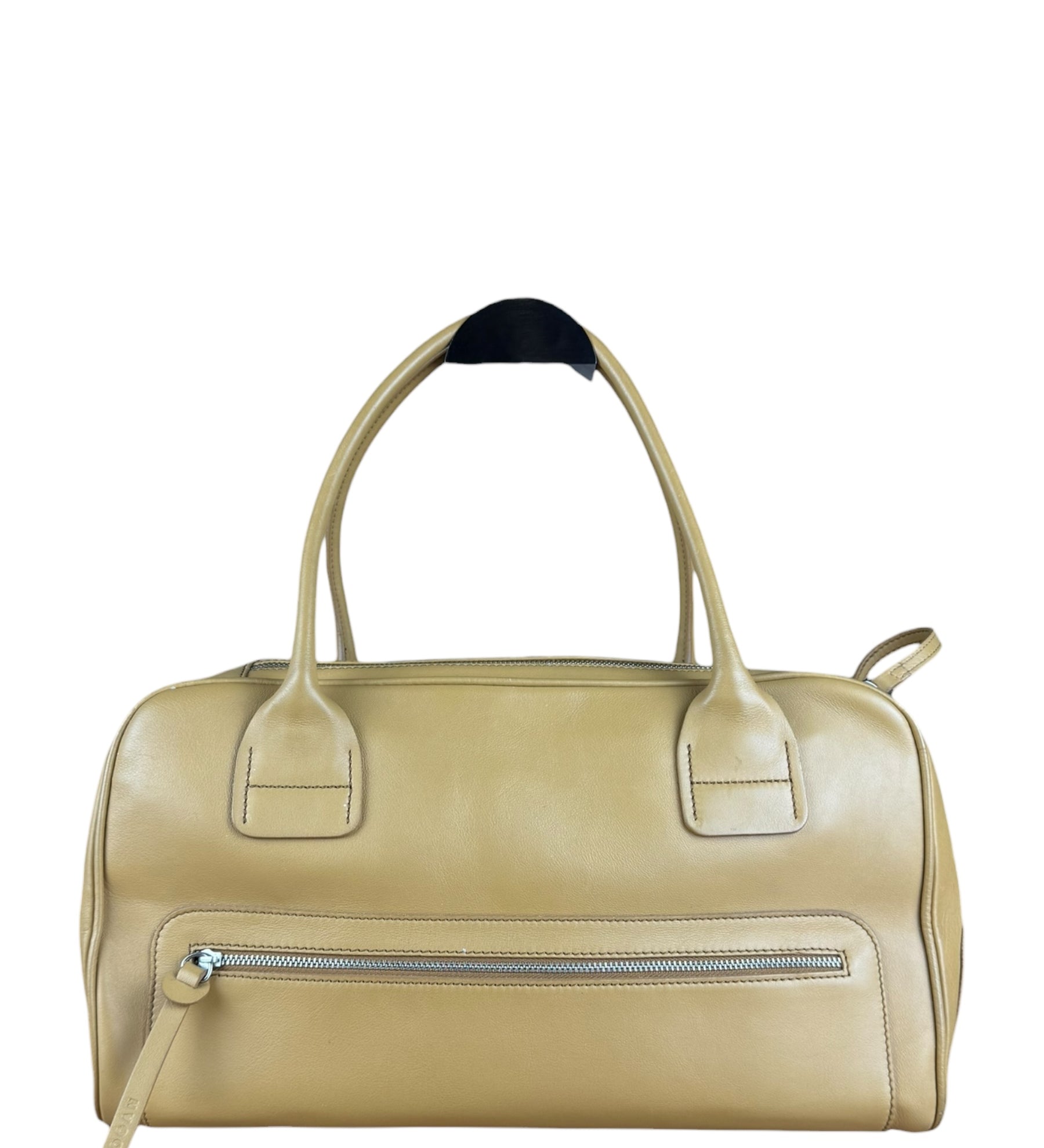 Hogan Brown Leather Boston