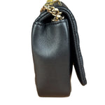 Burberry Black Quilted Leather Lola Shoulder Bag