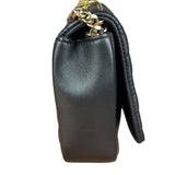 Burberry Black Quilted Leather Lola Shoulder Bag