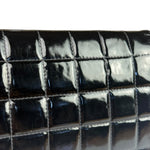 Chanel Black Patent Chocolate Bar Quilted Flap Shoulder Bag 2001