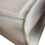 Balenciaga White Leather Neo Classic Le City Two-Way Bag