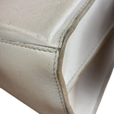 Balenciaga White Leather Neo Classic Le City Two-Way Bag