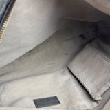 Louis Vuitton Limited Edition Grey Leather Monogram Olympe Nimbus Hobo Bag