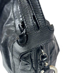 Fendi Black Leather Hobo Bag
