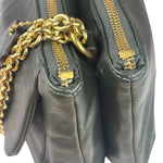 Coach Dark Green Leather Kristin Willow Shoulder Bag