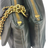 Coach Dark Green Leather Kristin Willow Shoulder Bag