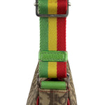 Christian Dior Vintage Monogram Rasta Trotter Messenger Bag