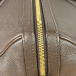 Louis Vuitton Chocolate Calfskin Sofia Coppola Duffel Bag
