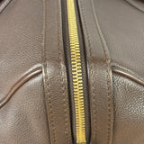 Louis Vuitton Chocolate Calfskin Sofia Coppola Duffel Bag
