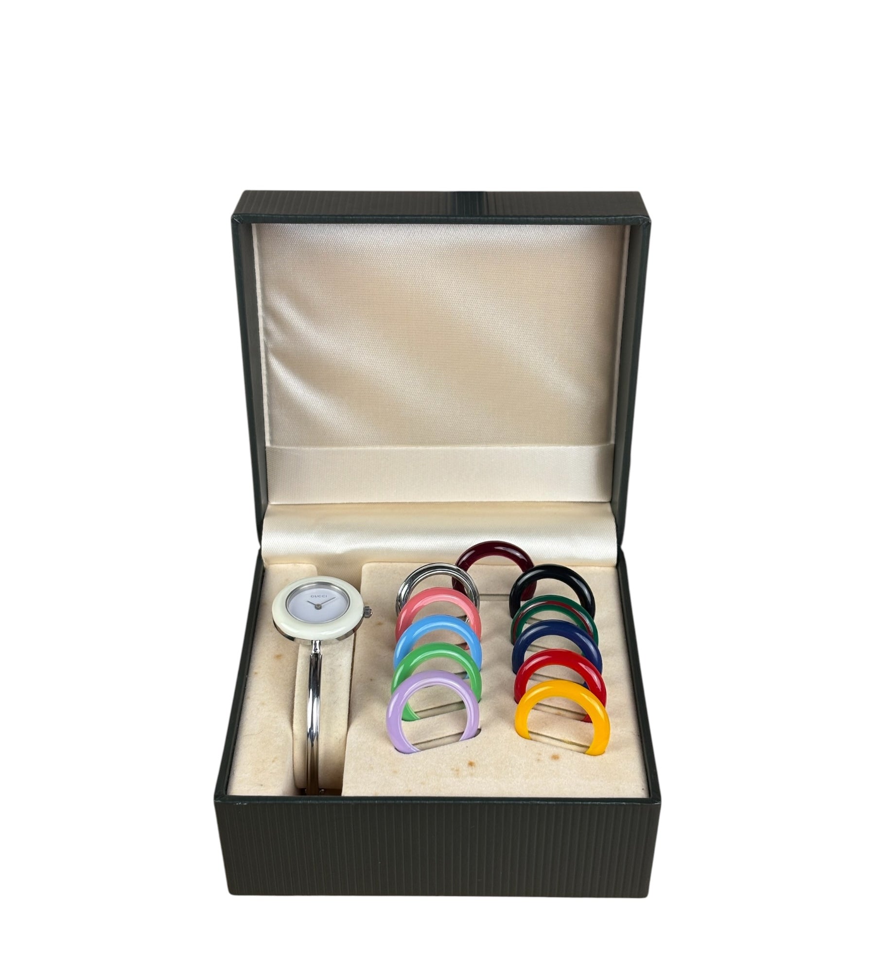 Gucci Vintage Interchangeable Bezel Set Watch