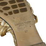 Bottega Veneta Raffia Intreccio Sandals