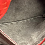 Bottega Veneta Red Leather Intrecciato Garda Woven Hobo Bag